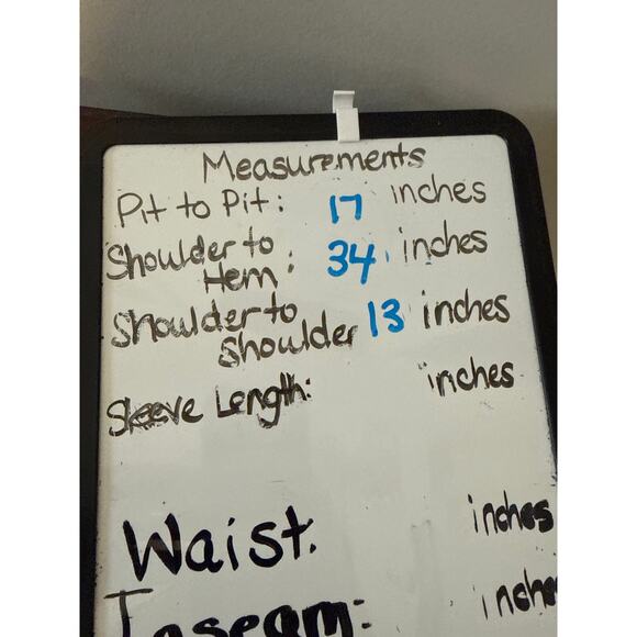 New Directions Navy lightweight Sweater Vest with Patterned hem Sz XL - Picture 5 of 7